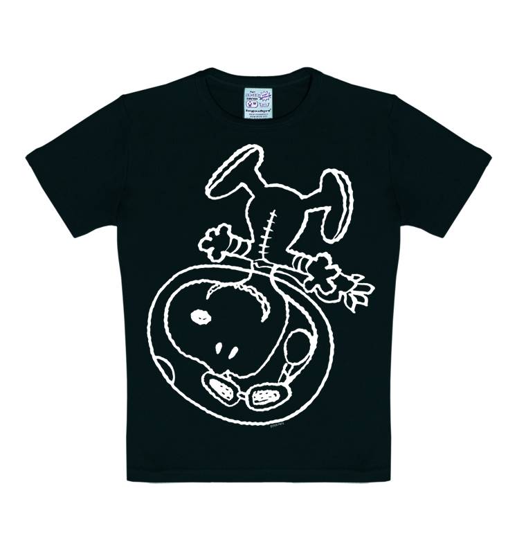 Logoshirt Peanuts - Snoopy - Astronaut - T-Shirt Print - Kinder