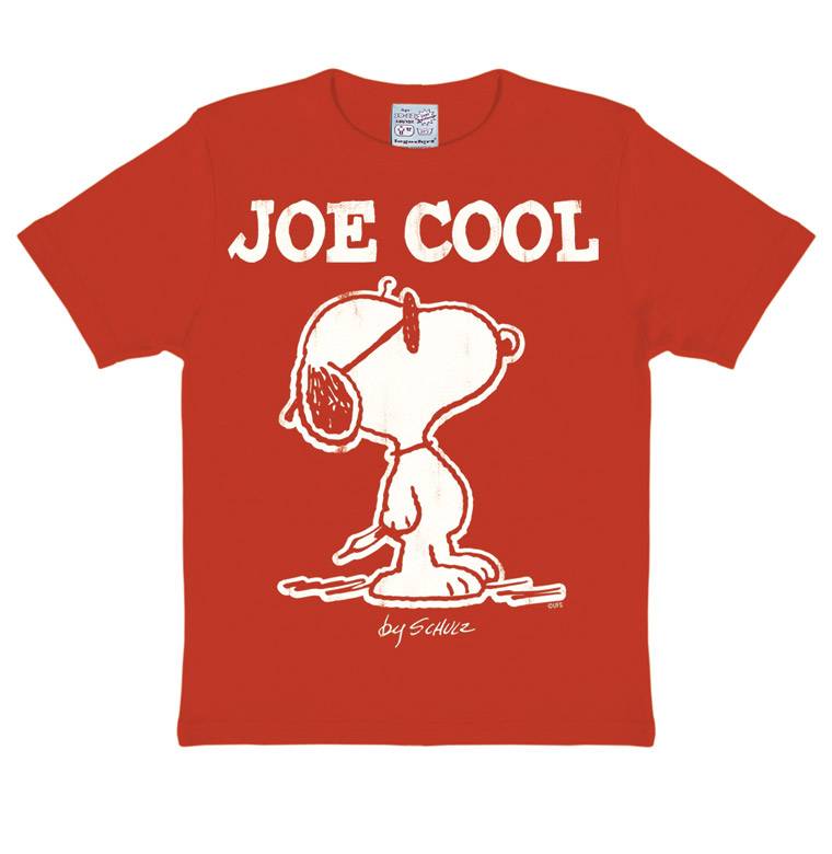 Logoshirt Peanuts - Snoopy - Joe Cool - T-Shirt Print - Kinder