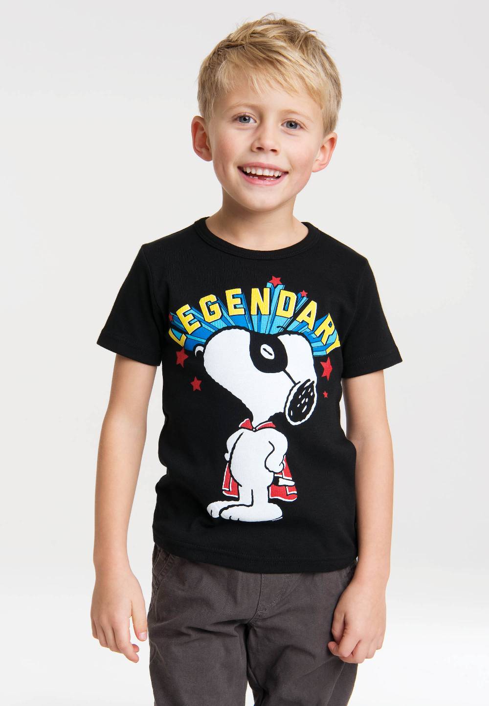 Logoshirt Peanuts - Snoopy - Legendary - T-Shirt Print - Kinder