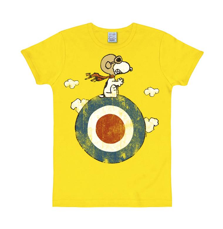 Logoshirt Peanuts - Snoopy - Pilot - Target - T-Shirt Print - Damen