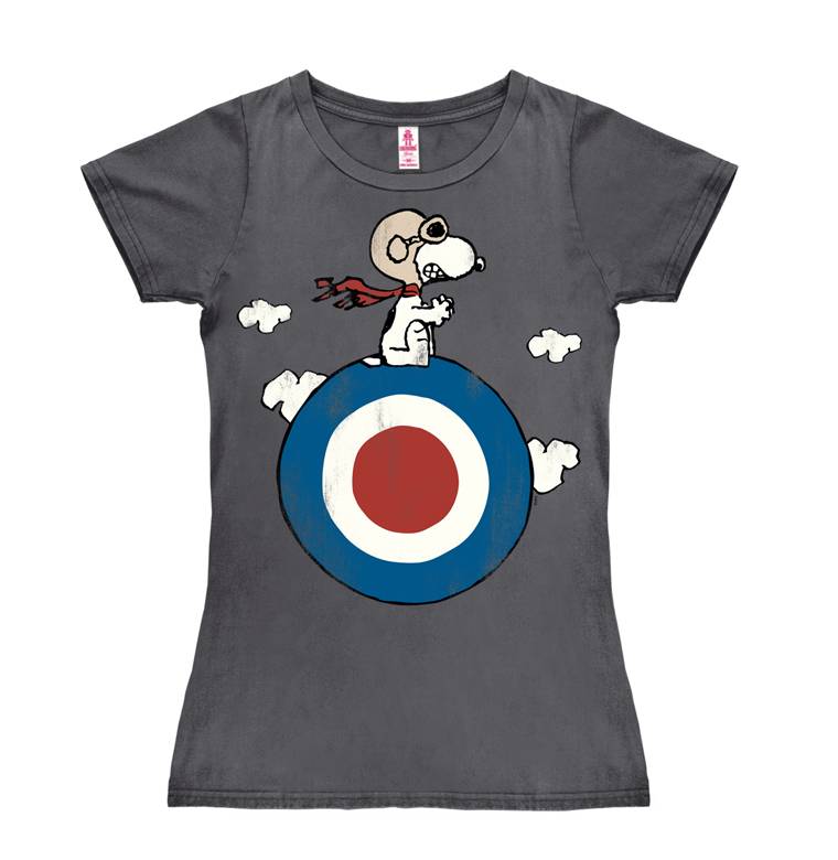 Logoshirt Peanuts - Snoopy - Pilot - Target - T-Shirt Print - Damen