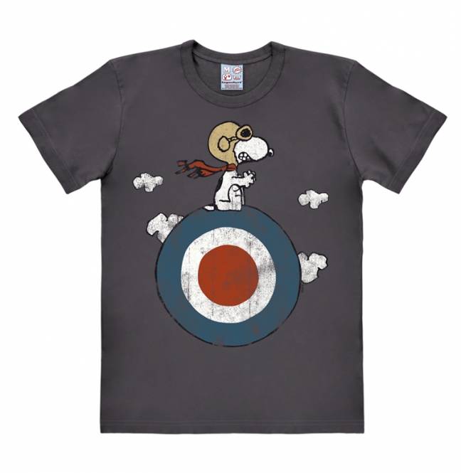 Logoshirt Peanuts - Snoopy - Pilot - Target - T-Shirt Print - Damen
