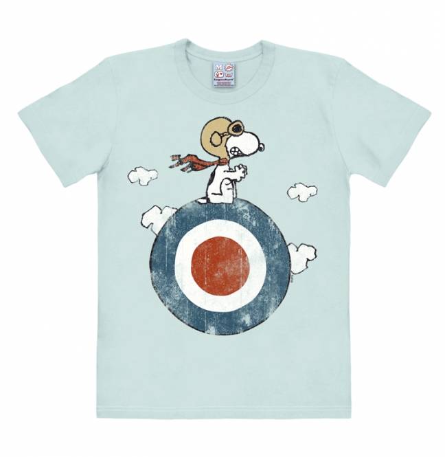 Logoshirt Peanuts - Snoopy - Pilot - Target - T-Shirt Print - Damen