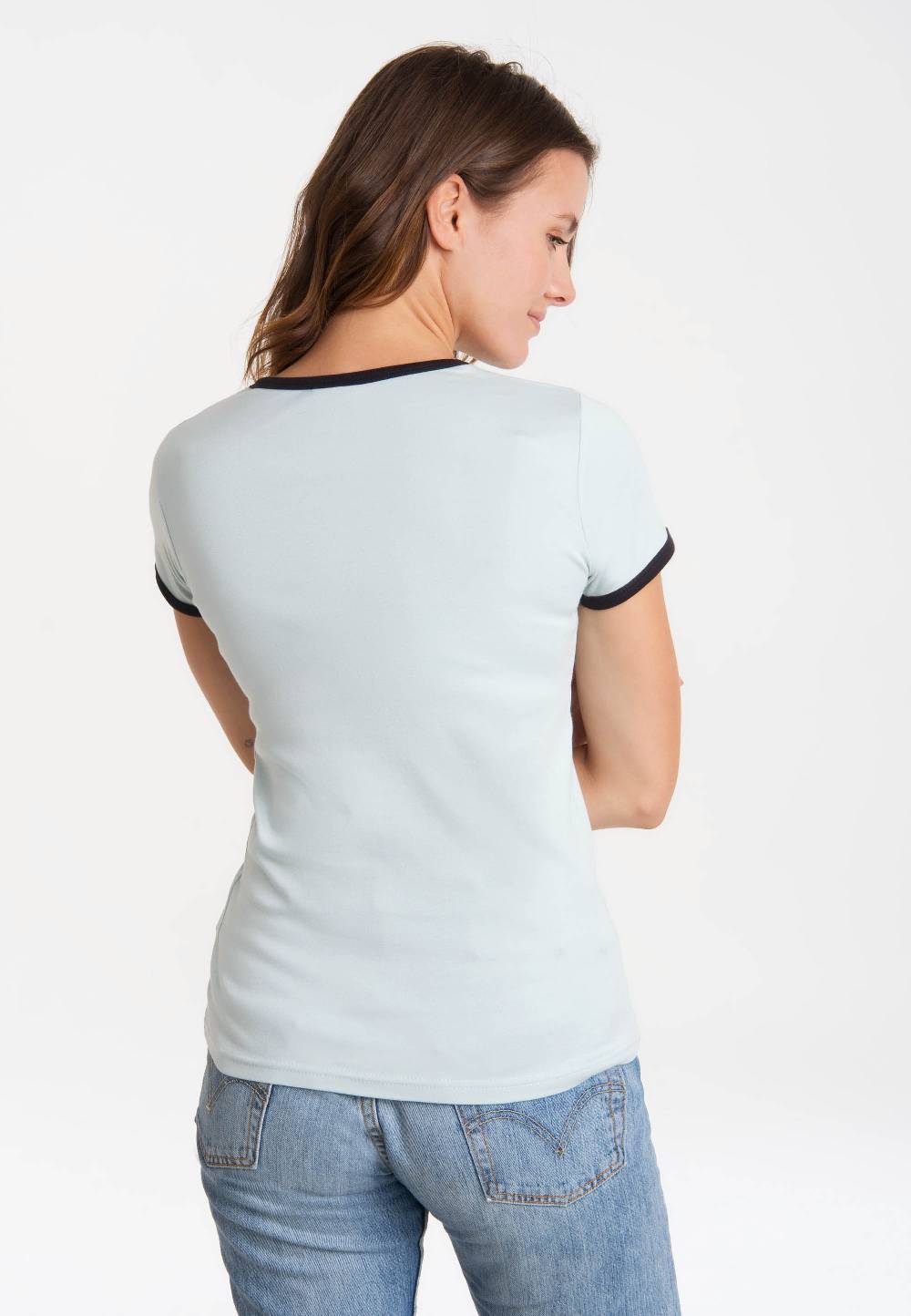 Logoshirt Peanuts - Snoopy - Pilot - Target - T-Shirt Print - Damen