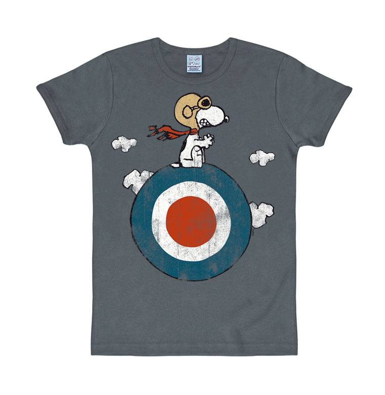 Logoshirt Peanuts - Snoopy - Pilot - Target - T-Shirt Print - Damen