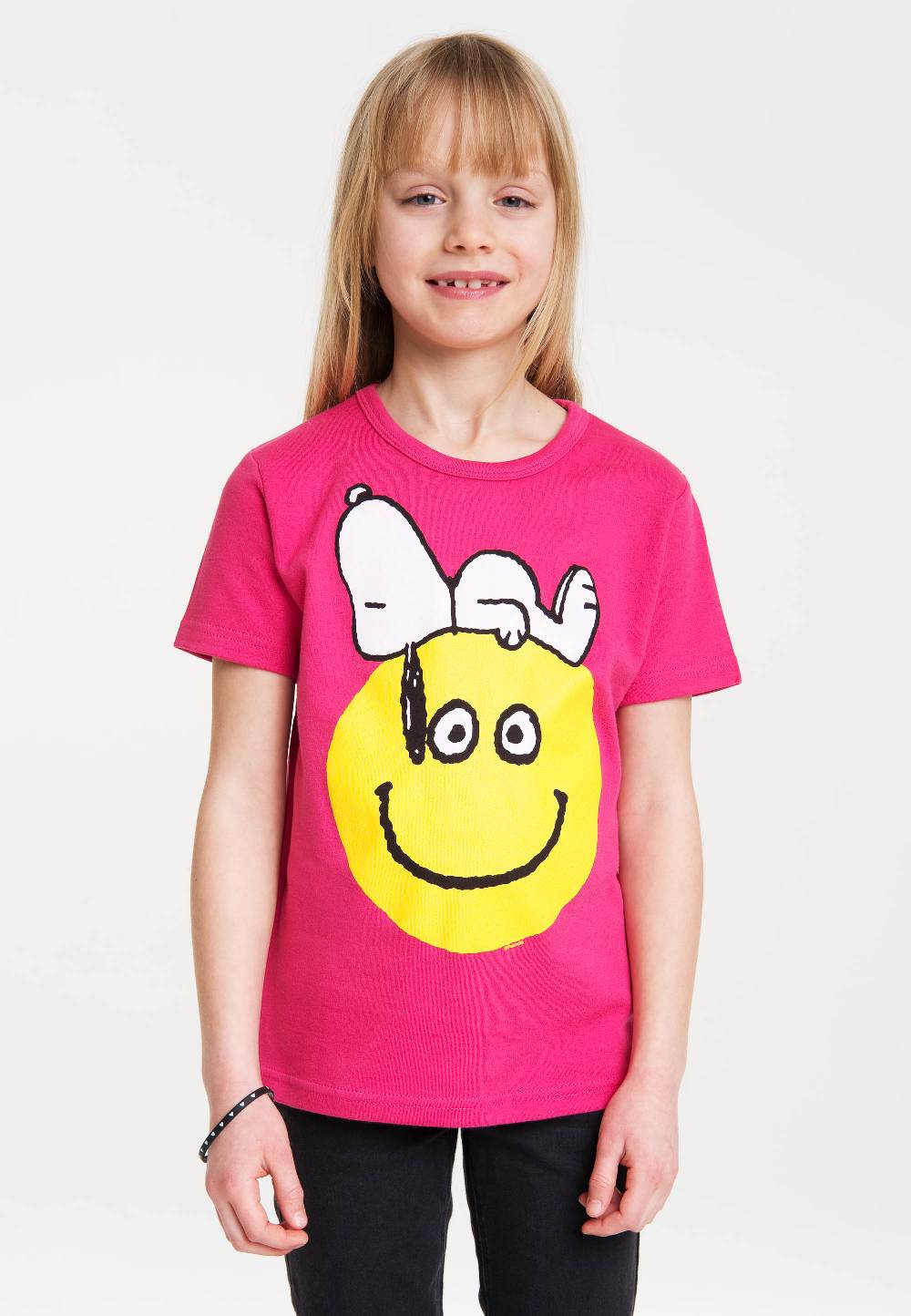 Logoshirt Peanuts - Snoopy - Smile - T-Shirt Print - Kinder