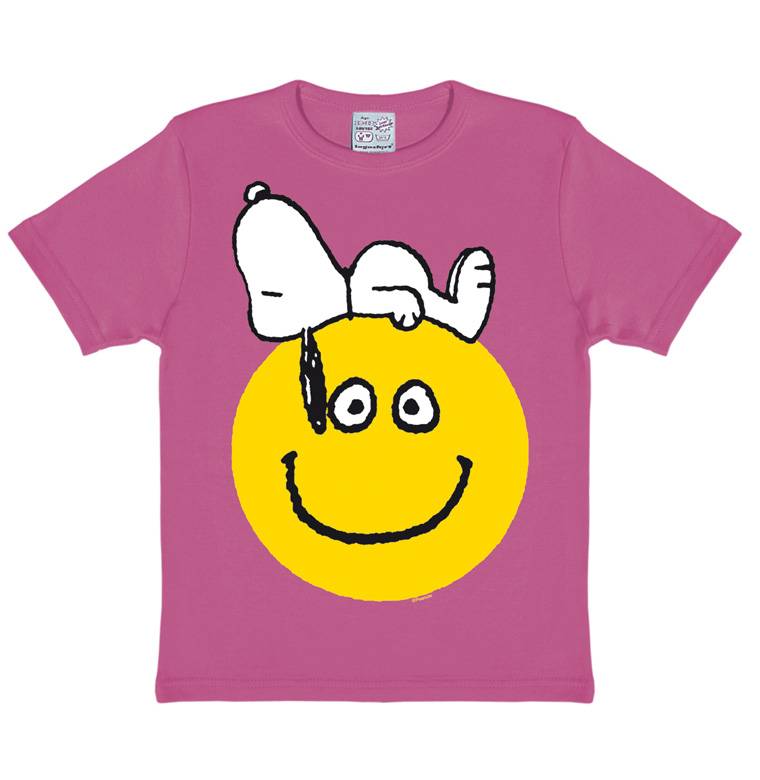 Logoshirt Peanuts - Snoopy - Smile - T-Shirt Print - Kinder