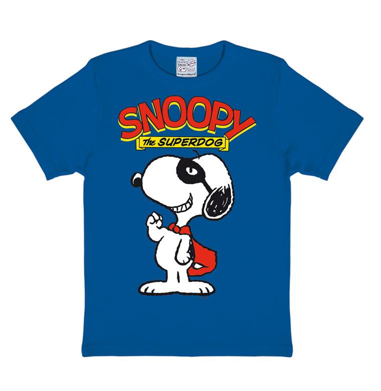 Logoshirt Peanuts - Snoopy - Superdog - T-Shirt Print - Kinder