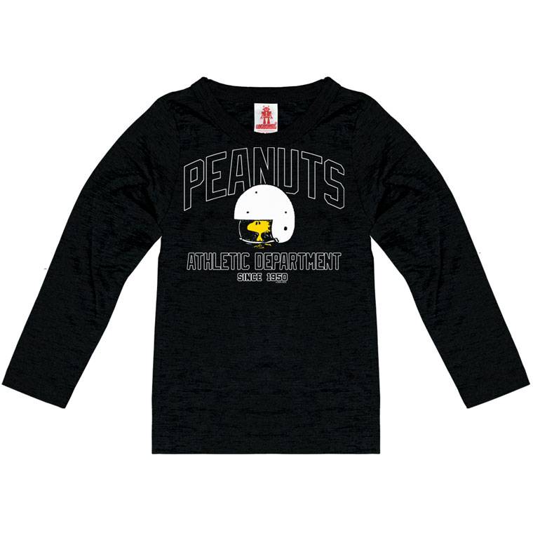 Logoshirt Peanuts - Woodstock - Helm - Athletic Department - Langarmshirt Print - Kinder