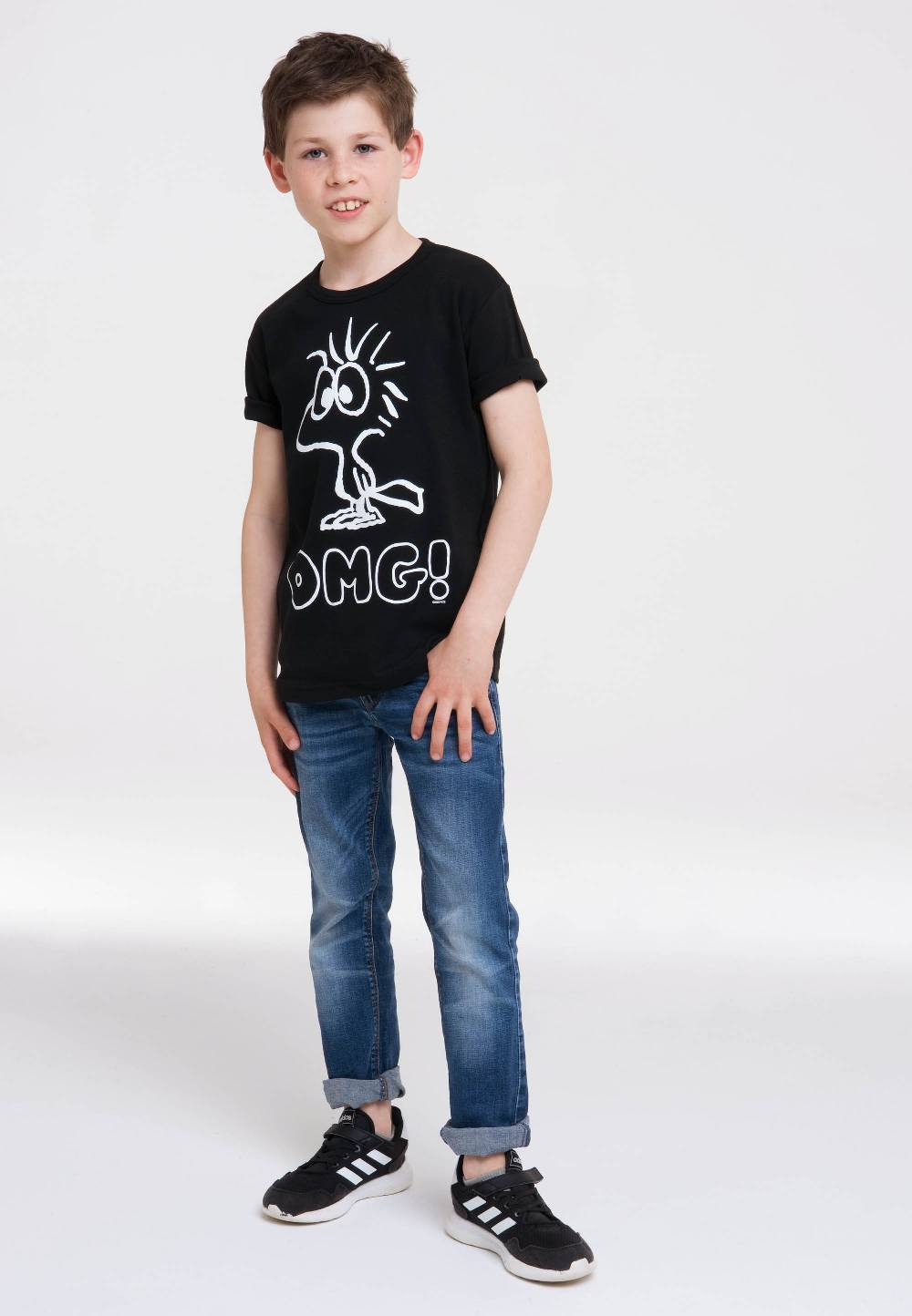 Logoshirt Peanuts - Woodstock - OMG - T-Shirt Print - Kinder