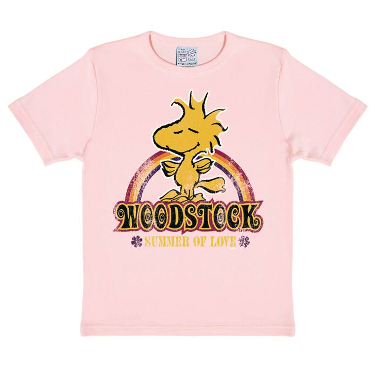 Logoshirt Peanuts - Woodstock - Summer Of Love - T-Shirt Print - Kinder