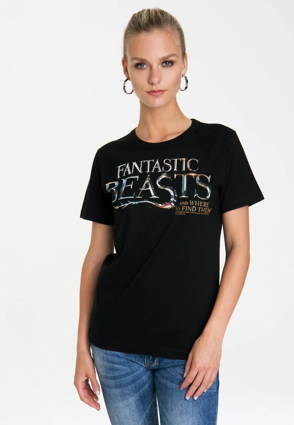 Logoshirt Phantastische Tierwesen - Fantastic Beasts - Logo - T-Shirt Print - Damen