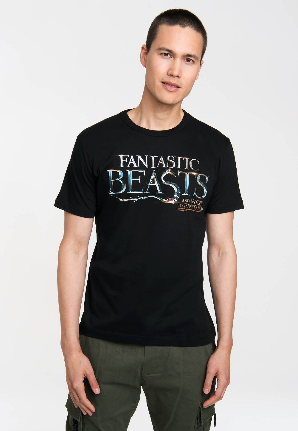 Logoshirt Phantastische Tierwesen - Fantastic Beasts Logo - T-Shirt Print - Herren