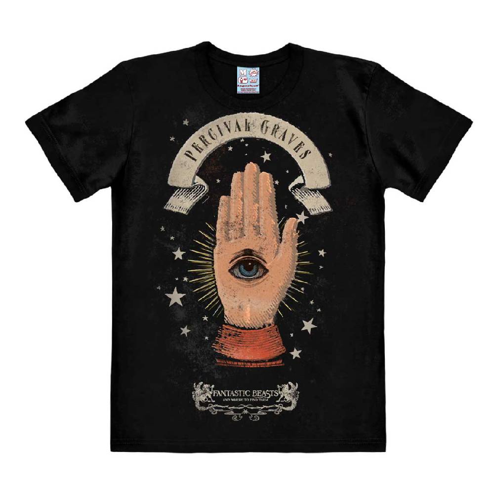 Logoshirt Phantastische Tierwesen - Fantastic Beasts - Percival Graves - T-Shirt Print - Herren
