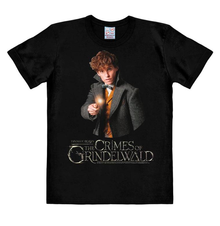 Logoshirt Phantastische Tierwesen - Grindelwalds Verbrechen - Newt Scamander - T-Shirt Print - Damen
