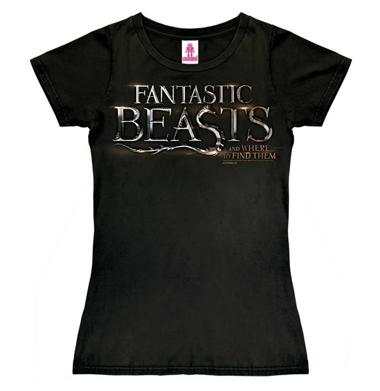 Logoshirt Phantastische Tierwesen Logo - T-Shirt Print - Damen