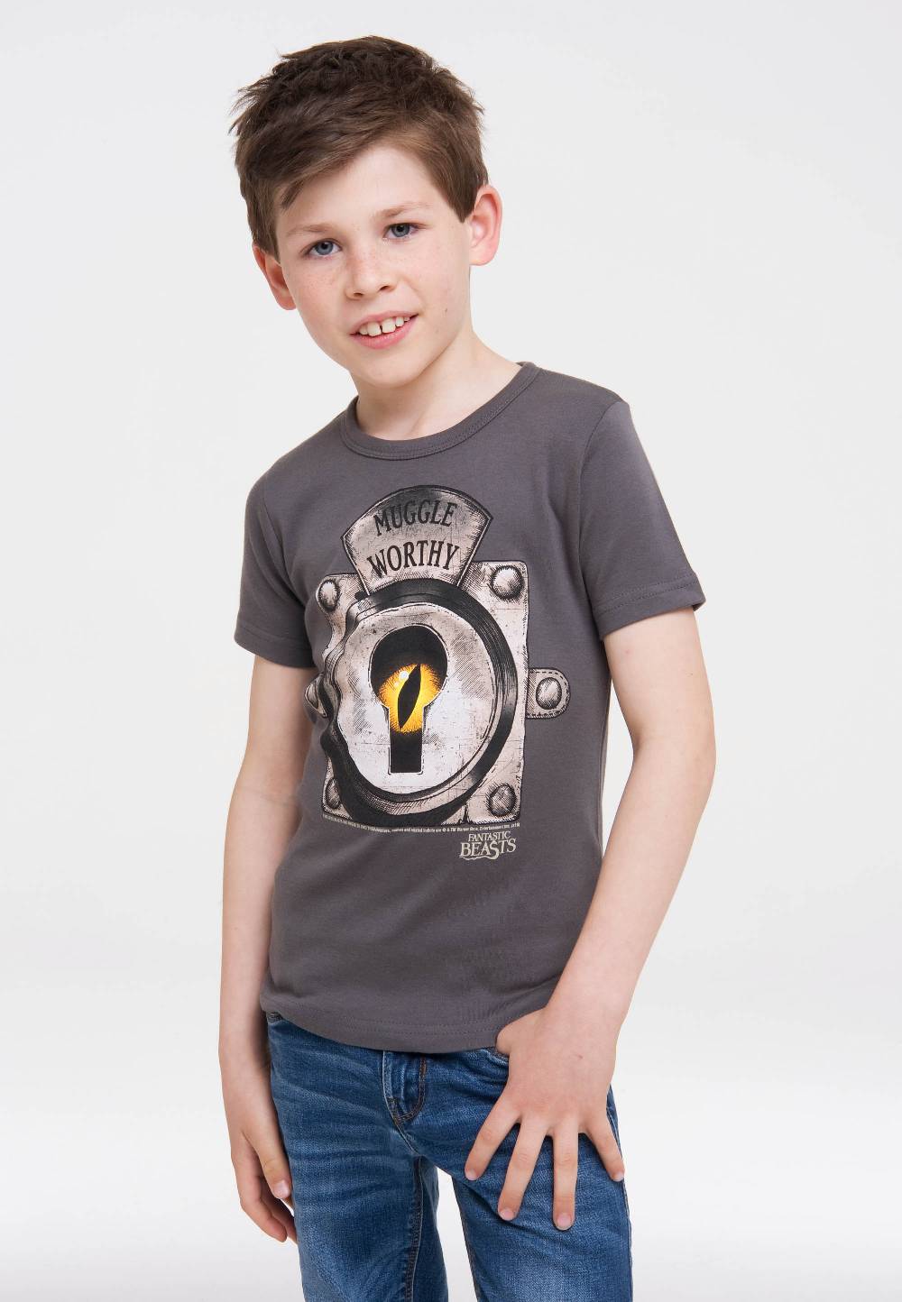 Logoshirt Phantastische Tierwesen - Muggle Worthy - T-Shirt Print - Kinder