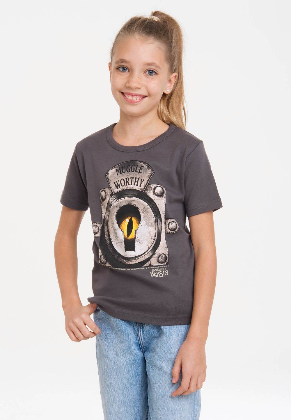 Logoshirt Phantastische Tierwesen - Muggle Worthy - T-Shirt Print - Kinder
