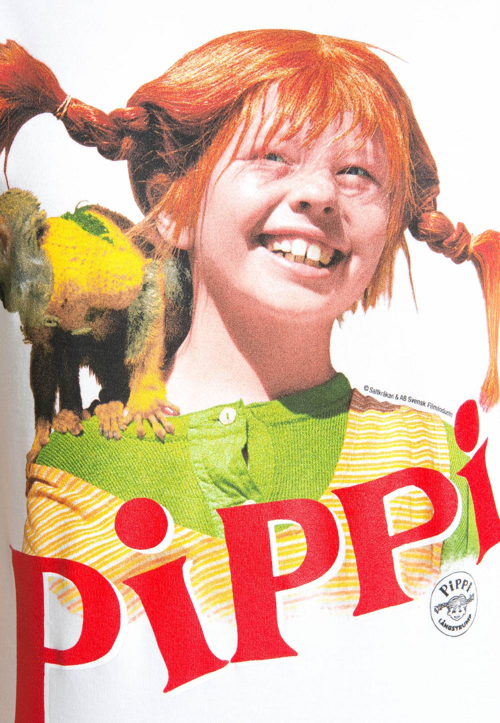 Logoshirt Pippi Langstrumpf & Herr Nilsson - T-Shirt Print - Damen