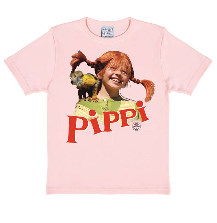 Logoshirt Pippi Langstrumpf & Herr Nilsson - T-Shirt Print - Kinder