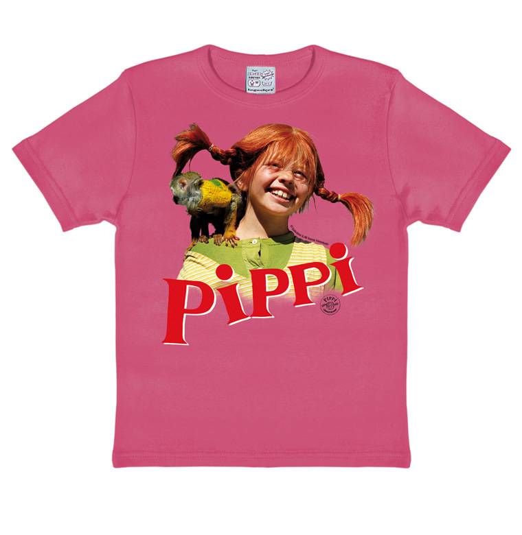 Logoshirt Pippi Langstrumpf & Herr Nilsson - T-Shirt Print - Kinder