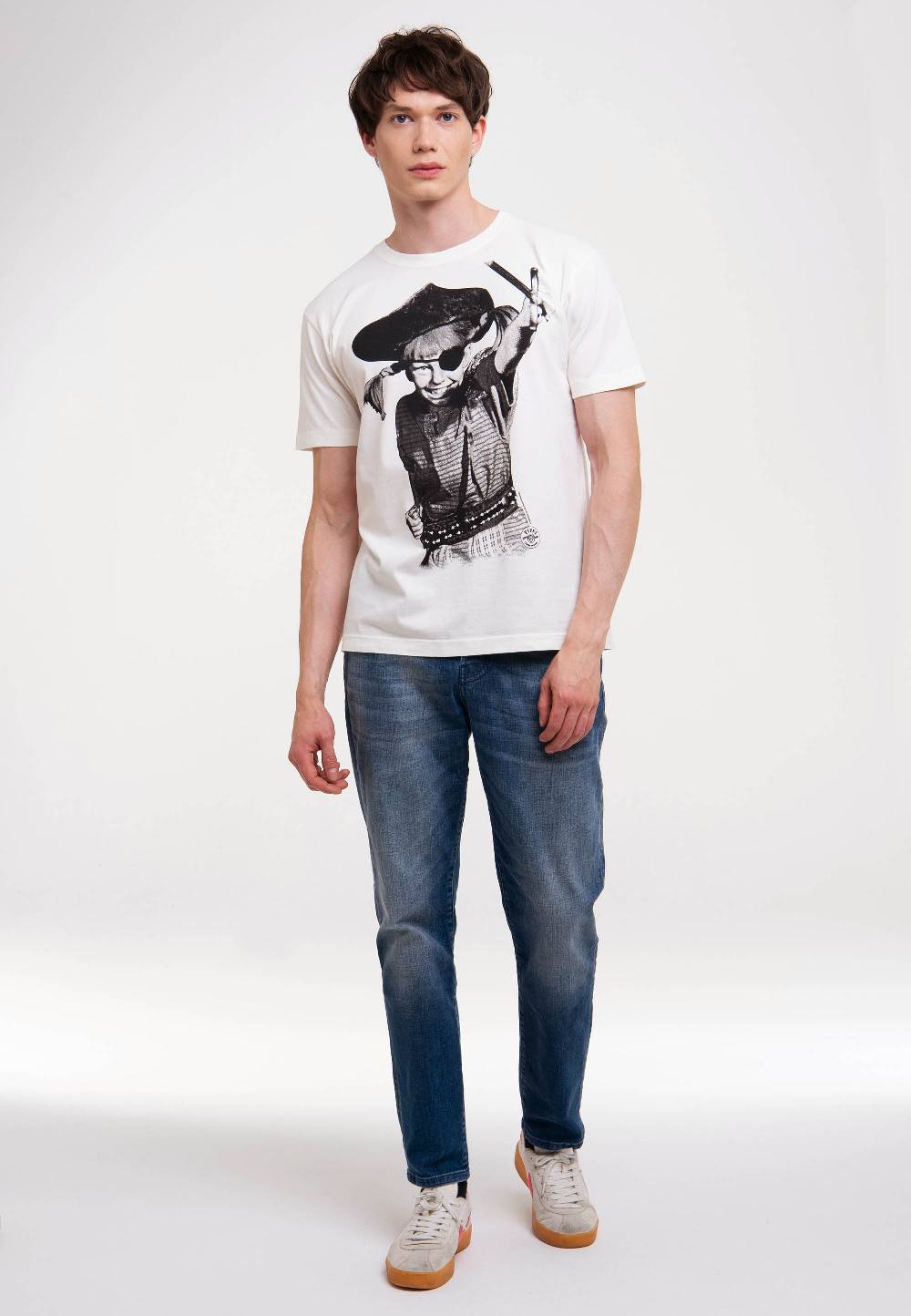 Logoshirt Pippi Langstrumpf - Pirat - T-Shirt Organic - Print - Herren