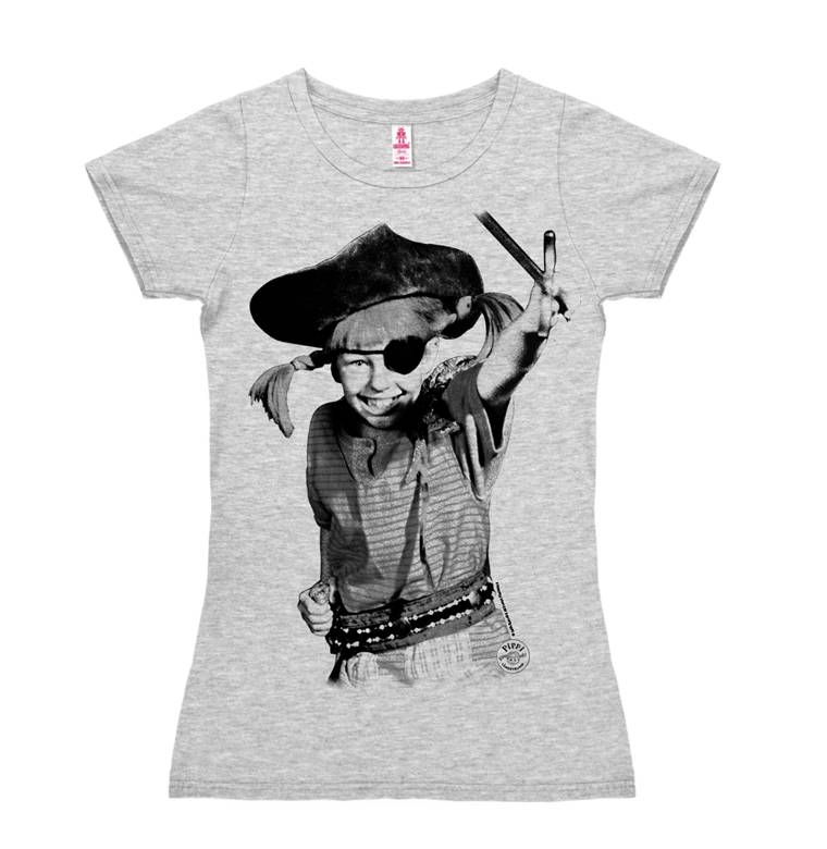 Logoshirt Pippi Langstrumpf - Pirat - T-Shirt Print - Damen
