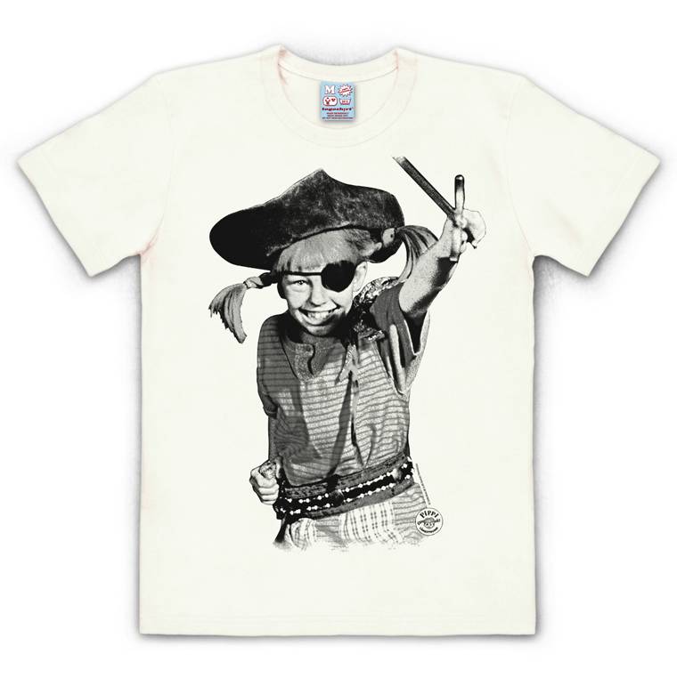 Logoshirt Pippi Langstrumpf - Pirat - T-Shirt Print - Herren