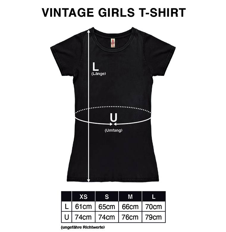 Logoshirt Pippi Langstrumpf - Portrait - Vintage - Damen - T-Shirt