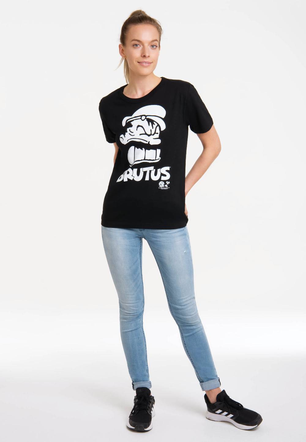 Logoshirt Popeye - Brutus - Portrait - T-Shirt Print - Damen