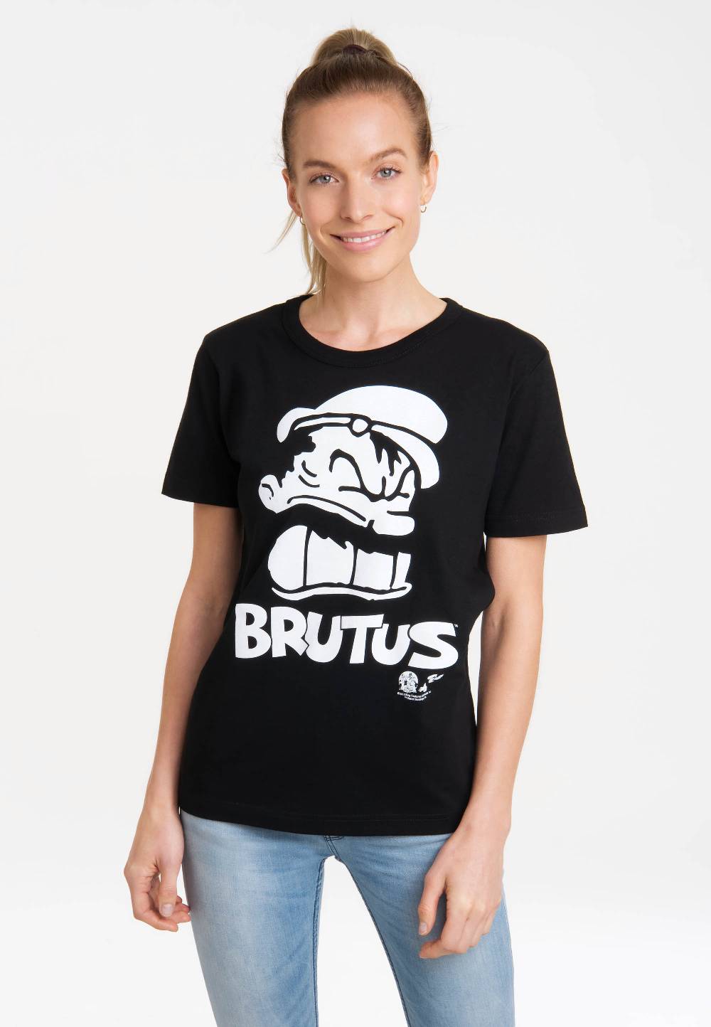 Logoshirt Popeye - Brutus - Portrait - T-Shirt Print - Damen