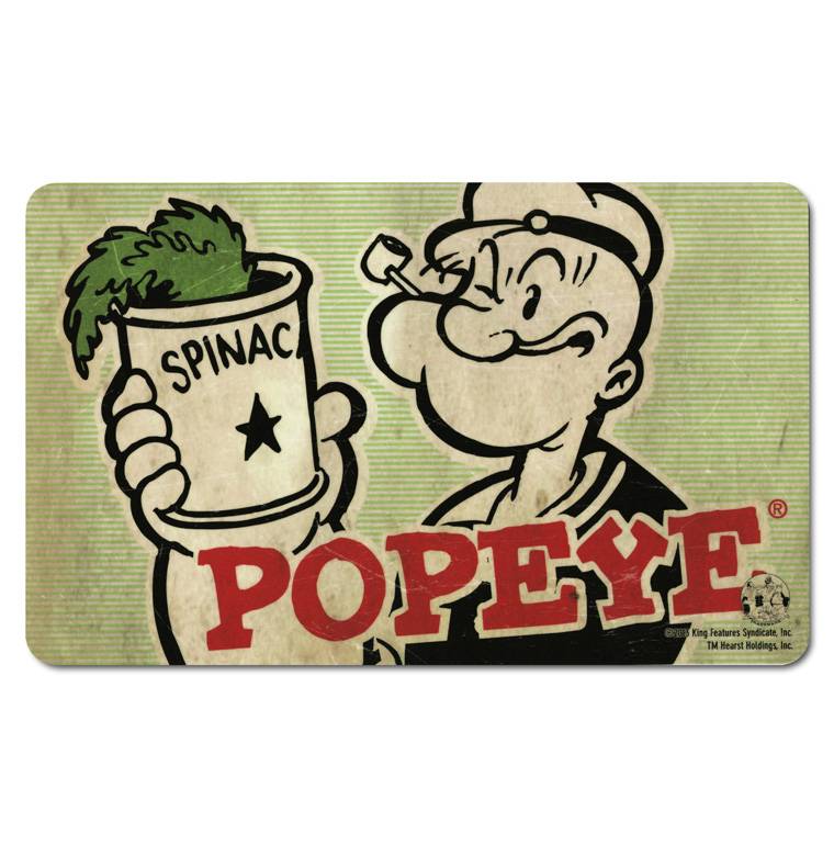 Logoshirt Popeye Der Seemann - 4er Set - Frühstücksbrettchen
