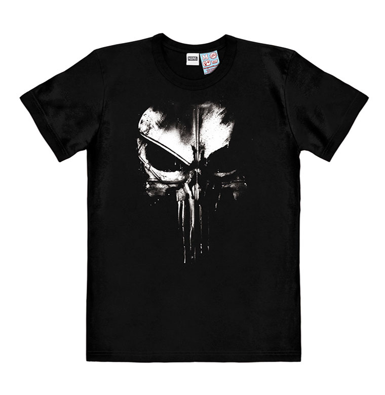 Logoshirt Punisher - Techno-Skull - Marvel Comics - T-Shirt Print - Herren