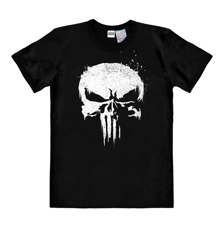 Logoshirt Punisher - TV Skull - Marvel Comics - T-Shirt Print - Herren