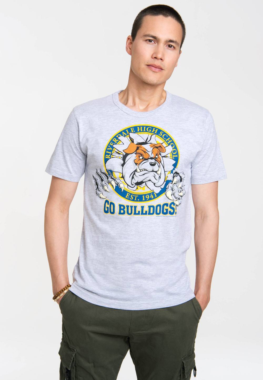 Logoshirt Riverdale - Go Bulldogs! - Riverdale High School Est. 1941 - T-Shirt Print - Herren