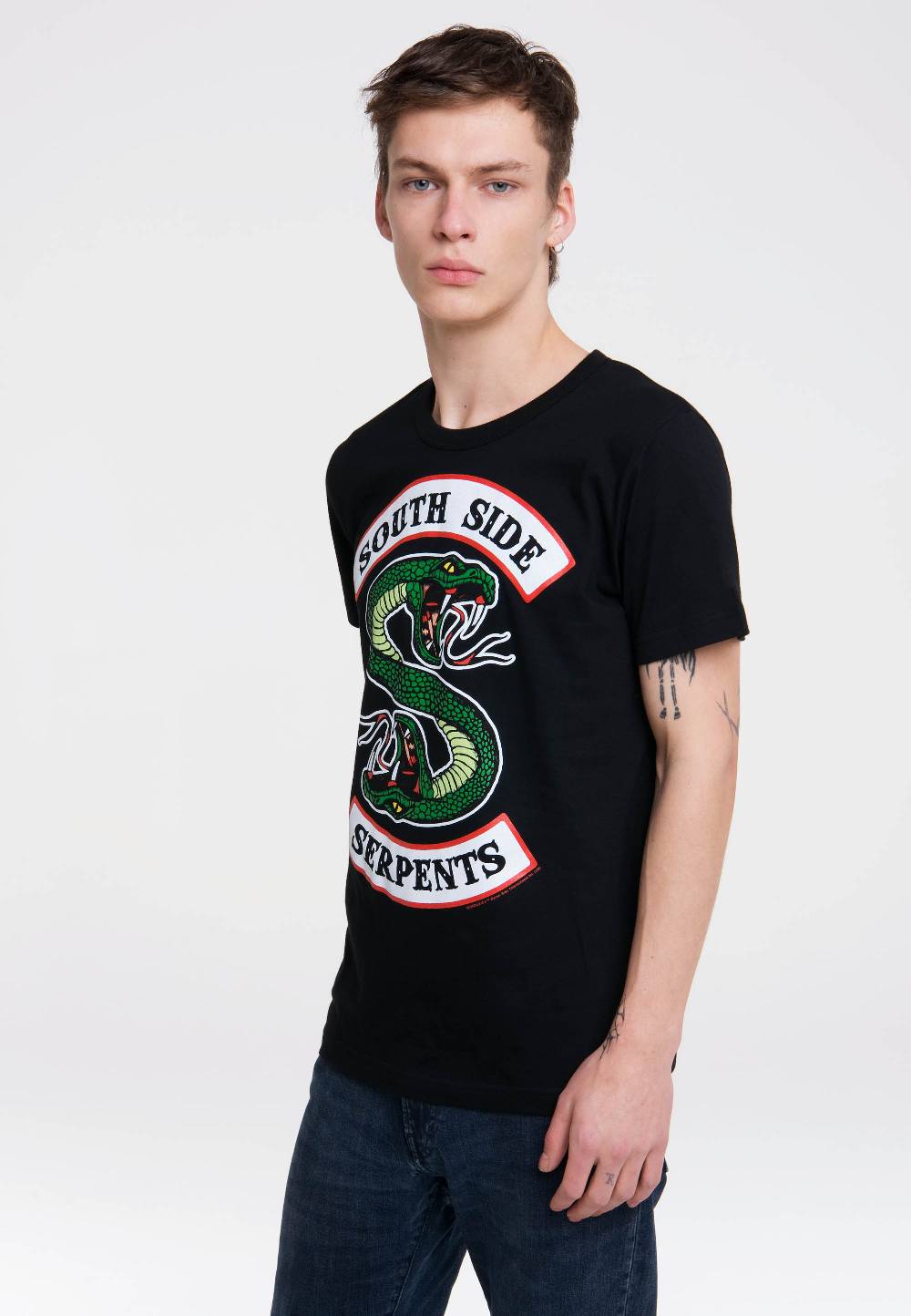 Logoshirt Riverdale - South Side Serpents - T-Shirt Print - Herren