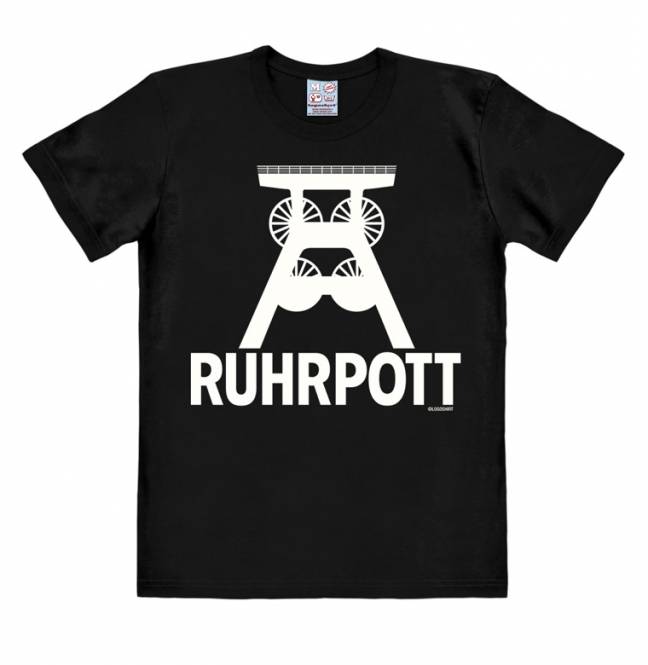 Logoshirt Ruhrpott - Förderturm Logo - T-Shirt Print - Damen