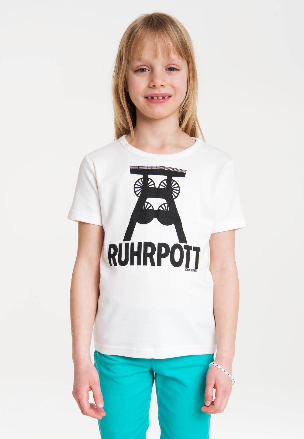 Logoshirt Ruhrpott - Förderturm Logo - T-Shirt Print - Kinder