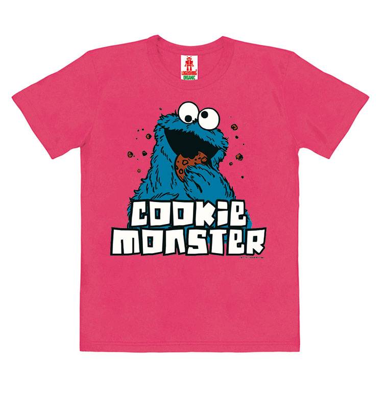 Logoshirt Sesame Street - Krümelmonster - Bio - T-Shirt Print - Kinder