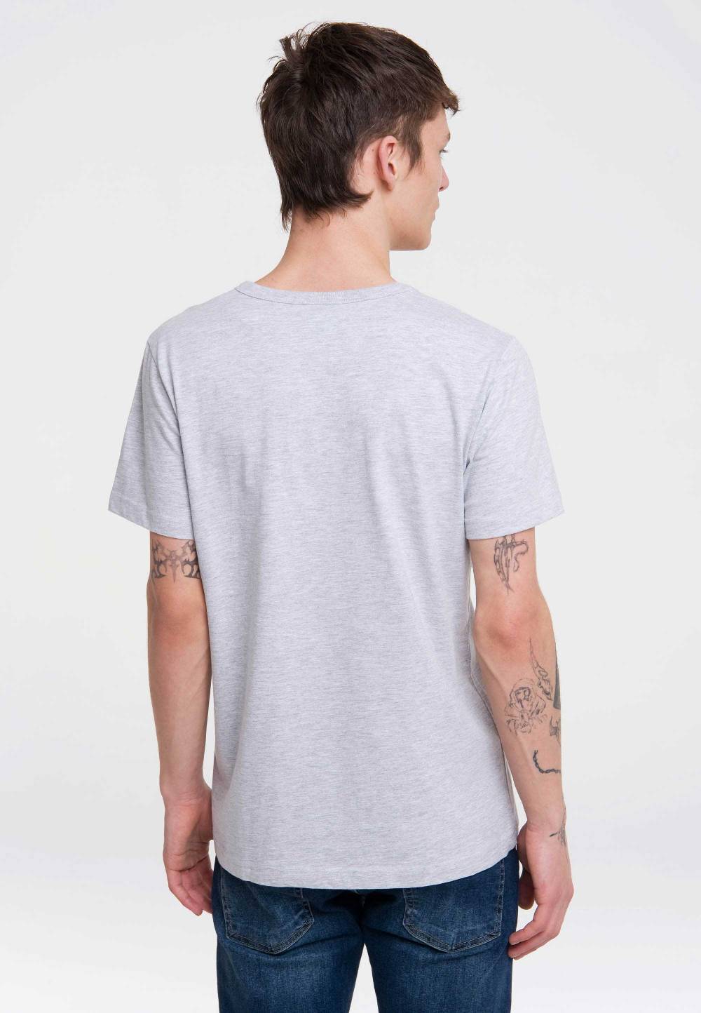 Logoshirt Sesamstrasse - Krümelmonster - Cookie Monster - Box Of Cookies - T-Shirt Print - Herren