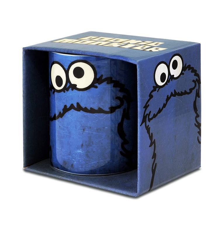 Logoshirt Sesamstrasse - Krümelmonster - Cookie Monster - Kaffeetasse