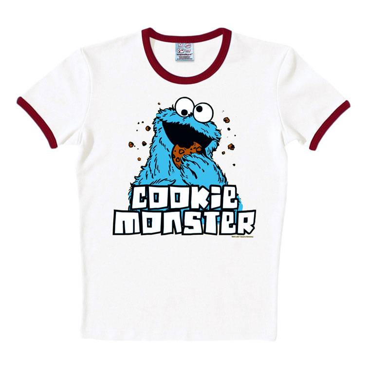 Logoshirt Sesamstrasse - Krümelmonster - T-Shirt Print - Herren