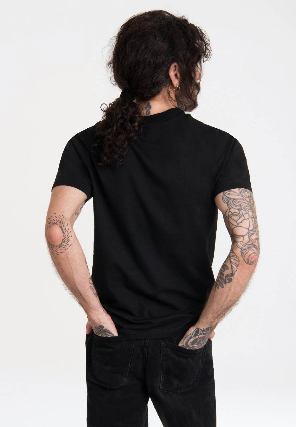 Logoshirt Sesamstrasse - Krümelmonster - The Monster - T-Shirt Print - Herren