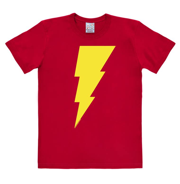 Logoshirt Shazam Logo - DC Comics - T-Shirt Print - Herren