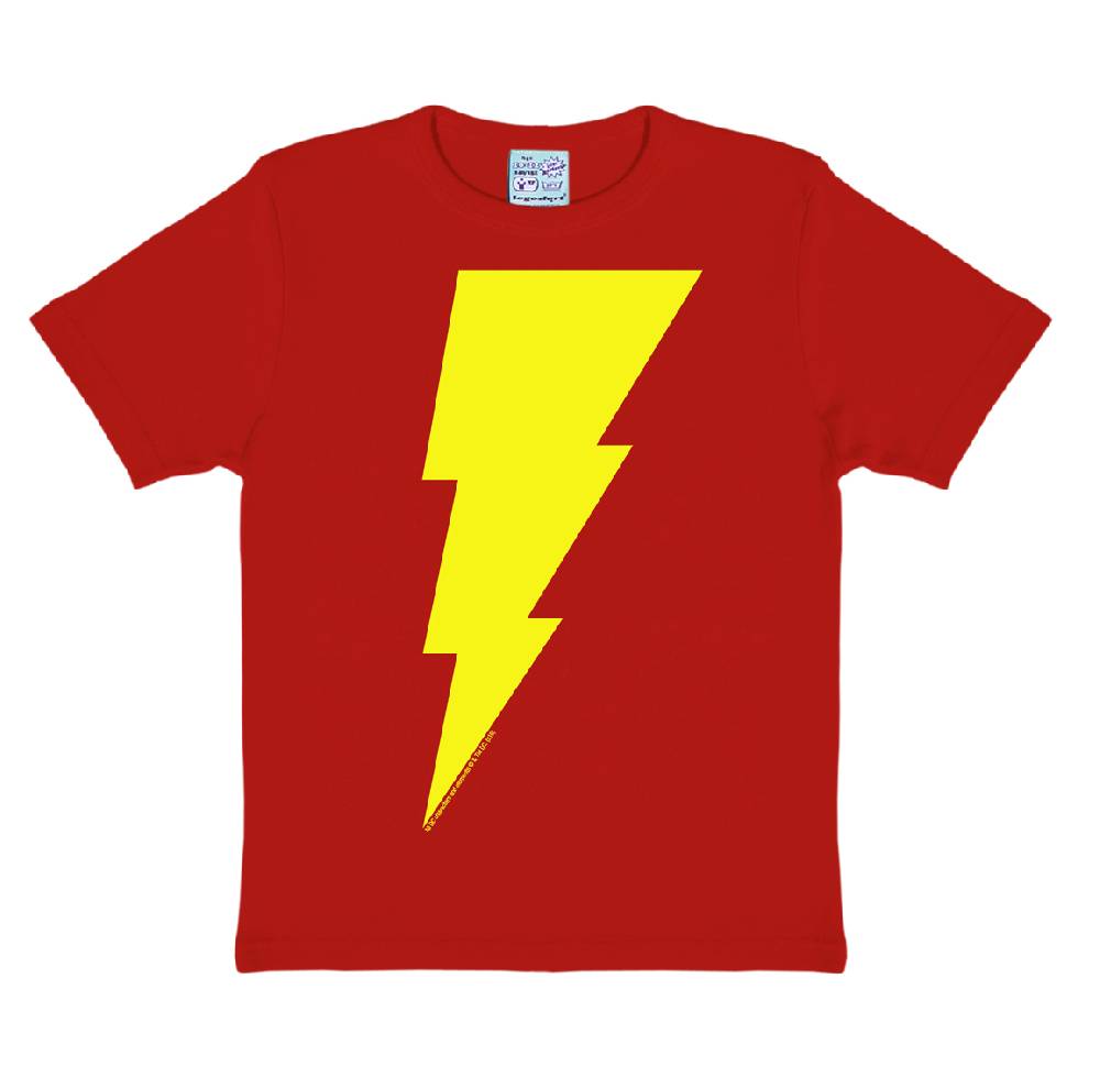 Logoshirt Shazam Logo - DC Comics - T-Shirt Print - Kinder