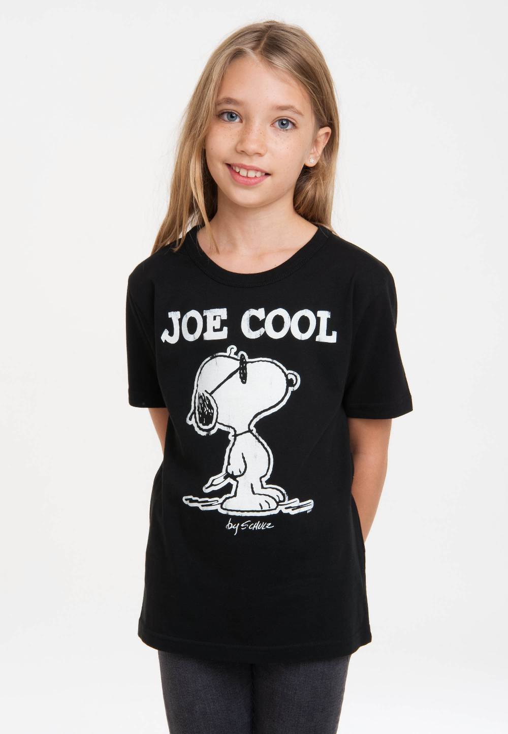 Logoshirt Snoopy - Joe Cool - Peanuts - Comic - Bio - T-Shirt Print - Kinder