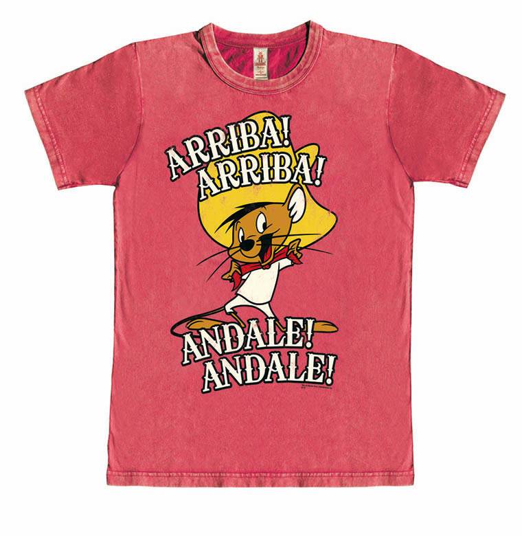 Logoshirt Speedy Gonzalez - Arriba! Andale! - Looney Tunes - Maus - T-Shirt Vintage - Print - Damen
