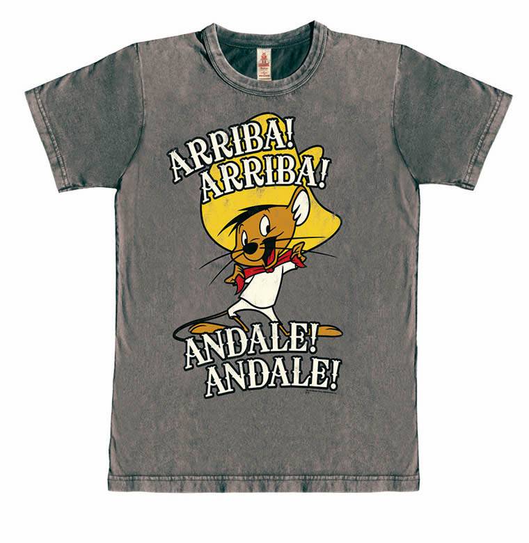 Logoshirt Speedy Gonzalez - Arriba! Andale! - Looney Tunes - Maus - T-Shirt Vintage - Print - Damen