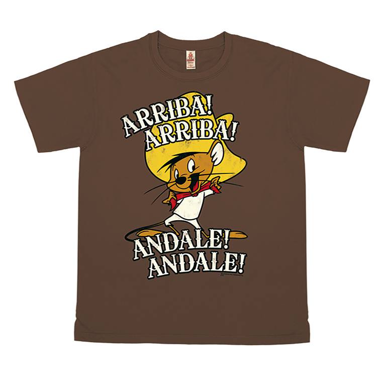 Logoshirt Speedy Gonzalez - Arriba! Andale! - Looney Tunes - Maus - T-Shirt Vintage - Print - Damen