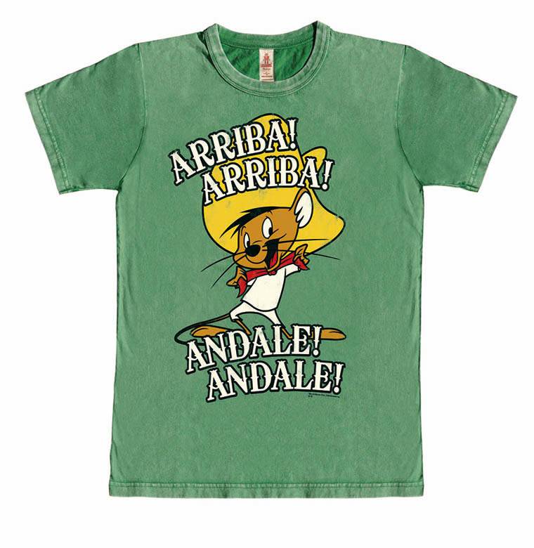 Logoshirt Speedy Gonzalez - Arriba! Andale! - Looney Tunes - Maus - T-Shirt Vintage - Print - Damen